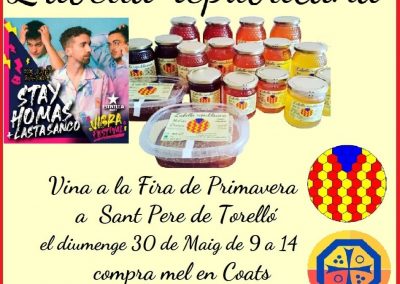 Fins el 31 juliol a L’Abella Republicana, compra mel o espelmes, CROATS de regal, la criptomoneda catalana. Sortegem dues entrades per veure els Stay Homas